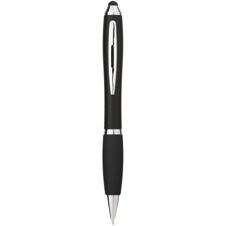 Nash stylus bunter kugelschreiber mit schwarzem griff 