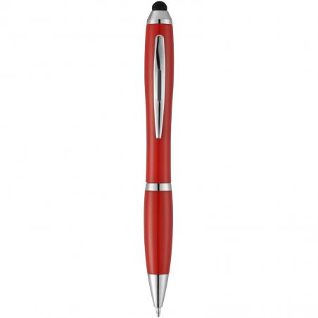 Nash stylus kugelschreiber mit farbigem griff und schaft 