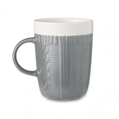 Keramik kaffeebecher 310ml Knitty