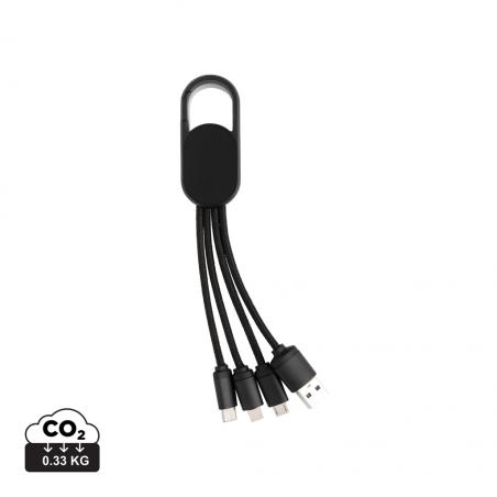 4-in-1-Kabel mit Clip