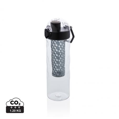 Honeycomb lockable leak proof infuser bottle