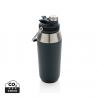 Vacuum stainless steel dual function lid bottle 1L