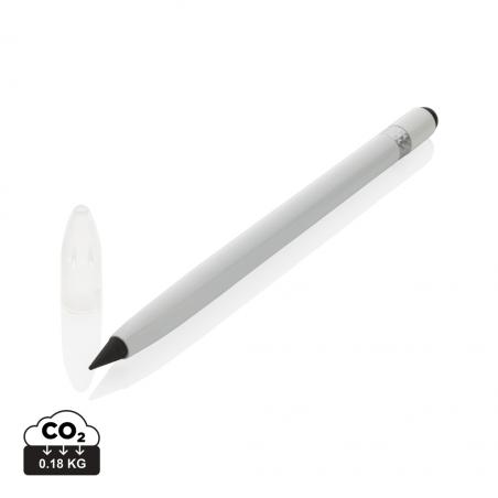 Aluminium-Tintenloser Stift mit Gummi
