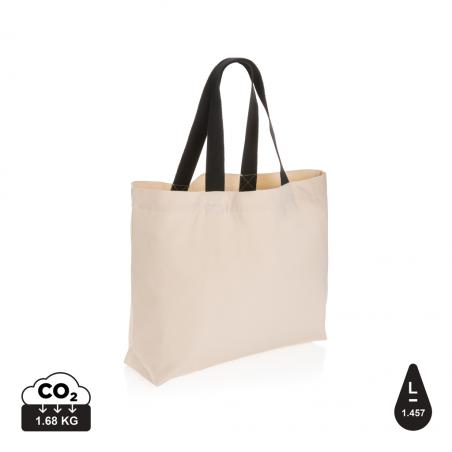 Großer Tote-Beutel aus 240 g/m² Impact Aware™ ungefärbt