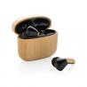 RCS recycled plastic & bamboo TWS earbuds