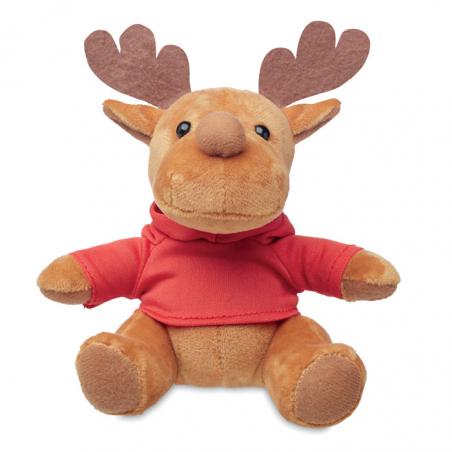 Plüsch-Rentier mit hoody Rudolph