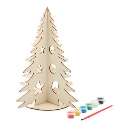 Diy weihnachtsbaum aus holz Tree and paint