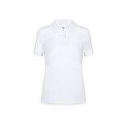 Frauen weiß Polo-Shirt keya...