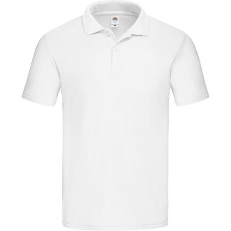 Erwachsene weiß Polo-Shirt Original