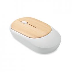 Optische mouse bambus Curvy...