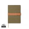 VINGA Bosler RCS recycled canvas notebook