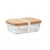 Lunchbox glas mit kork Canoa