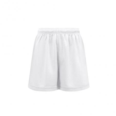 Childrens sports shorts. White Thc match kids wh