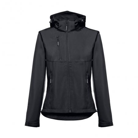 Softshelljacke für damen mit abnehmbarer kapuze Thc zagreb women