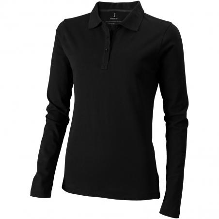 Oakville langarm poloshirt für damen 