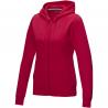 Ruby hoodie mit durchgehendem reißverschluss aus Bio-Material für damen 