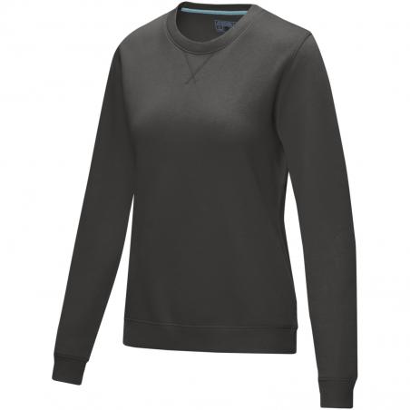 Jasper pullover mit rundhalsausschnitt aus Bio-Material für damen 