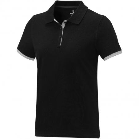 Morgan polo für Damen, zweifarbig 