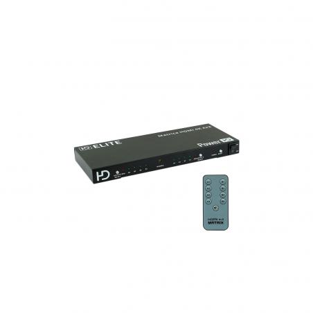 Matrix HDMI 1.4 PowerHD 4x2 - 4K30Hz HDL-PWHD-MAT-4X2
HDMI-Matrix 1.4 PowerHD 4x2 - 4K30Hz HDL-PWHD-MAT-4X2