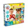 Educational game supplied with a kraft paper gift bag 115 gm² Modeling dough factory kit iv