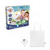 Educational kit supplied with a 190t folding gift bag Diy pen factory kit ii