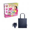 Educational game supplied with a 190t folding gift bag Perfume soap factory kit v