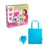 Educational game supplied with a 190t folding gift bag Perfume soap factory kit v