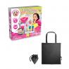 Educational game supplied with a 190t folding gift bag Perfume soap factory kit v