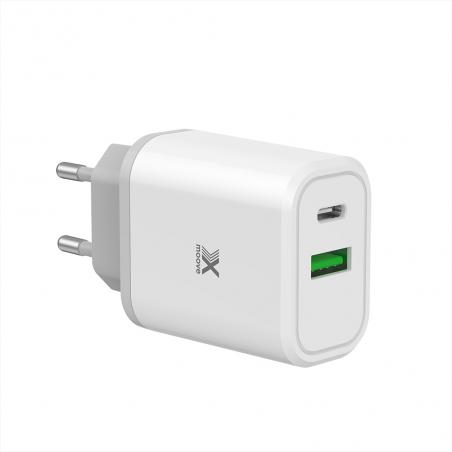 USB-A- und USB Typ C-Ladegerät PD 30W XMVC109