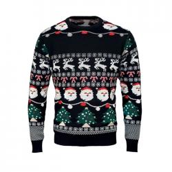 Weihnachts-Led-Pullover l...