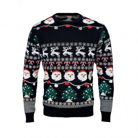 Weihnachts-Led-Pullover l xl Shamis large