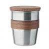 Einwandiger becher 350 ml Walnut