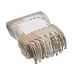 Karierte mohair-decke Quet