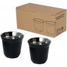 Duo 80 ml RCS-zertifiziertes espressotassen set aus edelstahl 