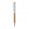 Cork and metal ballpoint pen with twist mechanism Corko