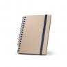 A5 notebook with rings and sugarcane paper with lined pages Proust
