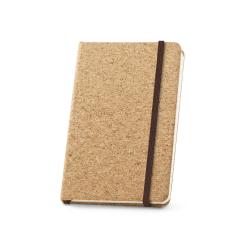 Pocket cork notebook with...