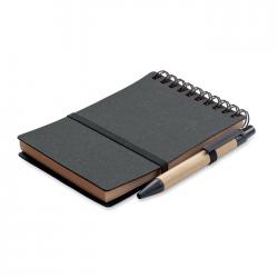 Recyceltes notizbuch-set Notie