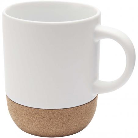 Bari 300 ml sublimation keramiktasse mit korkdetails 