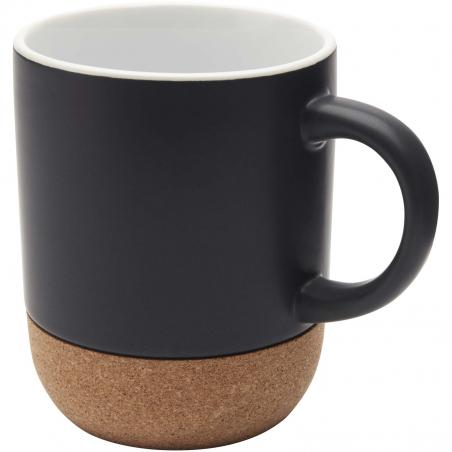 Billie 300 ml sublimation keramiktasse mit korkdetails 