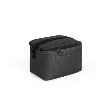 Thermal bag in 600d recycled polyester with adjustable webbing strap Cancun