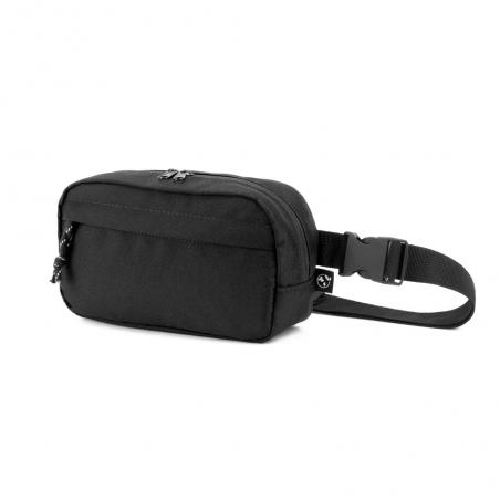 Waist bag in 600d recycled polyester and lining in 210d recycled polyester Mykonos