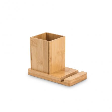 Desk set with mobile phone holder and cup Erwin