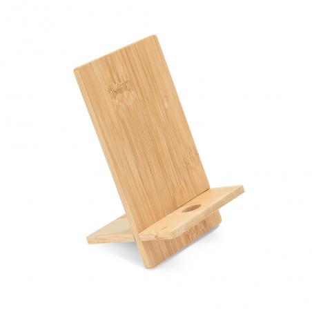Bamboo mobile phone holder detachable into two parts Galen