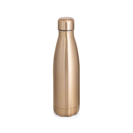 Stainless steel bottle with matt metallic finish 510 ml Show metallic