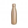 Stainless steel bottle with matt metallic finish 510 ml Show metallic