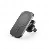 Car smartphone holder with wireless magnetic charger 15w in recycled abs 100% rabs Koch