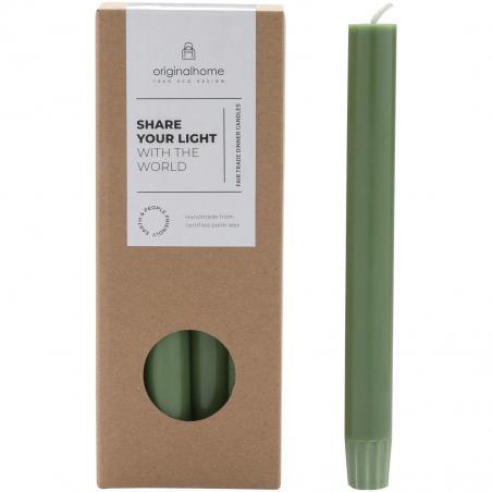 Originalhome matcha dinner kerze 