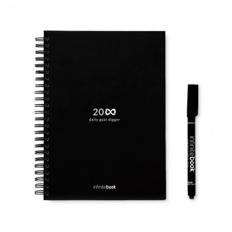 Set includes an a5infinite diary cleaning kit marker and marker holder Starter kit infinite planner a5