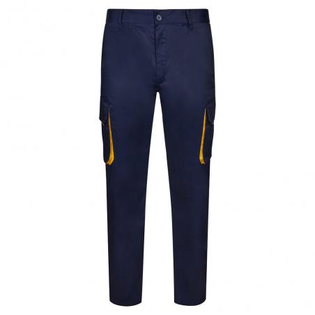 Twotone multipocket twill trousers 200gm² in cotton 35% and polyester 65% Vl hypnos